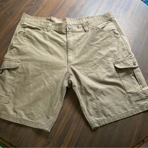 Ridgecut Shorts Mens Size 44 Tan‎ Cargo Shorts with Utility Pockets